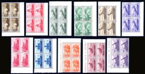 1934 - Medaglie al valore, serie completa di ... 