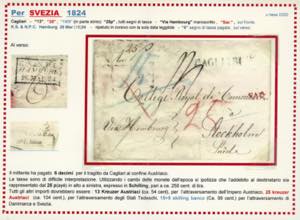 SARDEGNA-SVEZIA 1824 - Lettera ... 