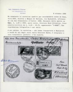1933 - 5,25 + 19,75 lire Trittico ... 