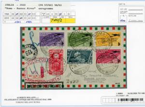 1934 - Volo Roma-Buenos Aires, ... 