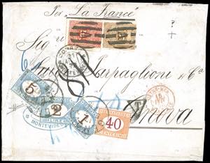 1878 - 40 cent., 1 lira, 2 lire e 5 lire ... 