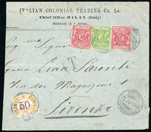 REGNO DITALIA-BRITISH EAST AFRICA-KENYA ... 