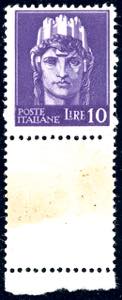 1946 - 10 lire, tiratura di Novara, coppia ... 