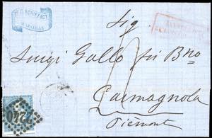 REGNO DITALIA-FRANCIA 1866 - 20 cent. ... 