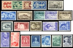 1949 - Annata completa di posta ordinaria  ... 
