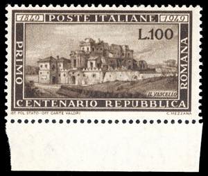 1949 - 100 lire Romana (600), bordo di ... 