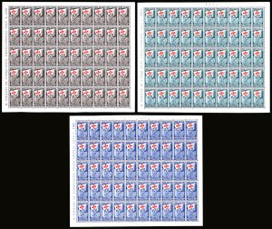 1951 - Ginnici, serie completa (661/663), ... 