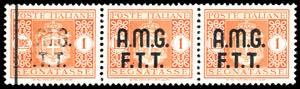SEGNATASSE 1947 - 1 lira soprastampato, ... 