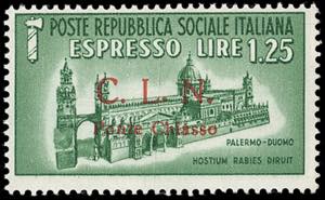 PONTE CHIASSO ESPRESSI 1945 - 1,25 lire ... 