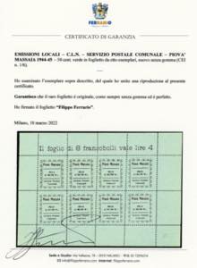 SERVIZIO POSTALE COMUNALE ... 