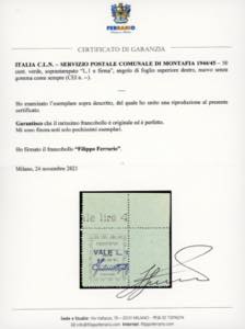 SERVIZIO POSTALE COMUNALE ... 