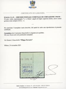 SERVIZIO POSTALE COMUNALE ... 