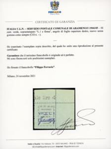 SERVIZIO POSTALE COMUNALE ... 