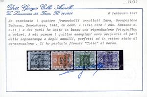 OCCUPAZIONE TEDESCA ZARA ... 