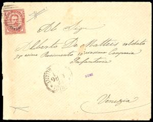 EMISSIONI GENERALI 1886 - 10 cent. Umberto I ... 