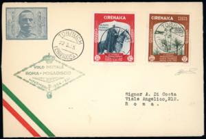 1935 - 20 cent. e 80 cent. posta aerea Arte ... 