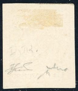 1852 - 15 cent. rosso salmone, III ... 