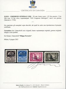 1930 - Congresso Idrologico, serie ... 