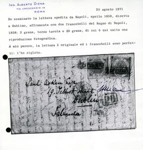 NAPOLI-IRLANDA 1859 - 50 grana ... 