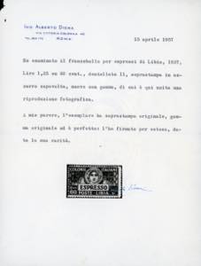 ESPRESSI 1927 - 1,25 lire su 60 ... 