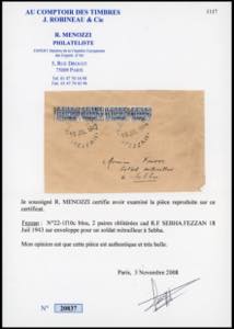 OCCUPAZIONE FRANCESE FEZZAN 1943 - ... 