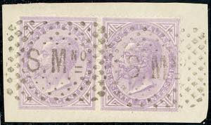 1866 - 60 cent. De La Rue, ... 