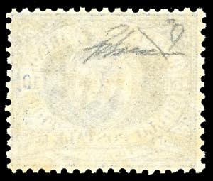 1877 - 10 cent. oltremare (3), ... 