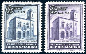 1934 - Palazzetto della Posta soprastampati, ... 