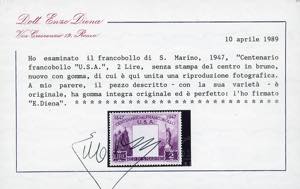 1947 - 2 lire Centenario ... 