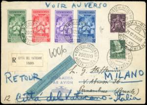1939 - 50 cent. e 10 lire Soggetti vari, Pio ... 