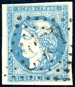 FRANCIA 1870 - 20 cent. Ceres, emissione di ... 