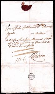 GRAN BRETAGNA 1661 - Lettera prefilatelica ... 