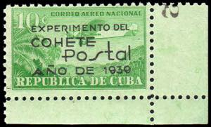 CUBA POSTA RAZZO 1939 - 10 cent. ... 