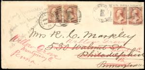 STATI UNITI DAMERICA 1887 - Redirected with ... 