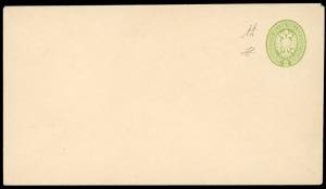 1863 - 3 soldi verde, busta postale (17), ... 