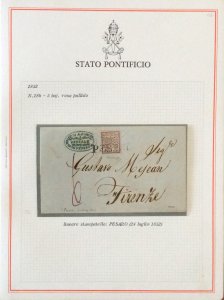 STATO PONTIFICIO 1852/1860 - 5 ... 