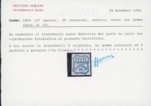 ANTICHI STATI ITALIANI 1852/1859 - ... 