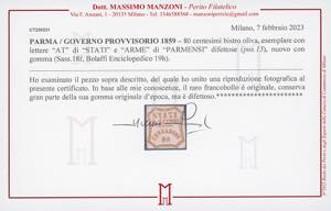 ANTICHI STATI ITALIANI 1852/1859 - ... 