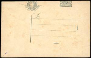 REGNO DITALIA INTERI POSTALI ... 