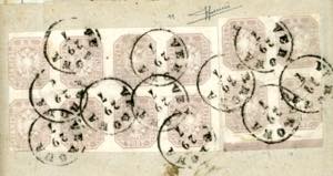 1865 - 1,05 soldi bruno grigiastro ... 