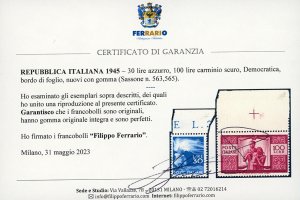 REPUBBLICA ITALIANA 1945/1981 - ... 