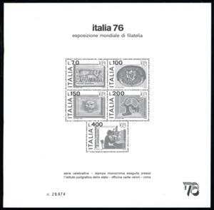 REPUBBLICA ITALIANA FOGLIETTI 1976 ... 