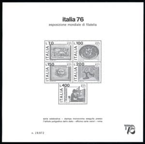 REPUBBLICA ITALIANA FOGLIETTI 1976 ... 