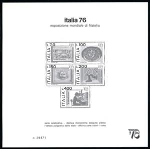 REPUBBLICA ITALIANA FOGLIETTI 1976 ... 