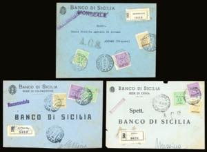 OCCUPAZIONE AMERICANA SICILIA 1944 - Tre ... 