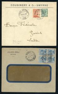 UFFICI POSTALI ALLESTERO-SMIRNE ... 