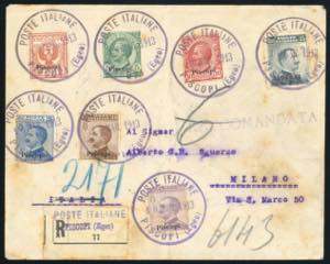 EGEO 1912/1920 - Nove buste con ... 