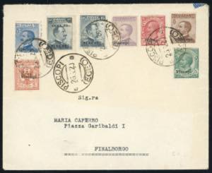 EGEO 1912/1920 - Nove buste con ... 