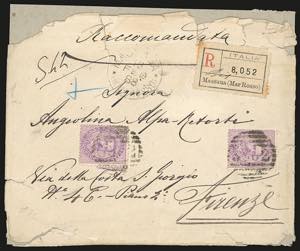 ERITREA MASSAUA 1888/1895 - Due ... 