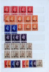 OCCUPAZIONE BRITANNICA MEF 1942 - ... 